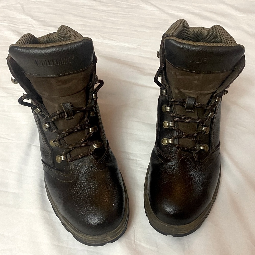 Wolverine Steel Toe Work Boots Size 10 1/2